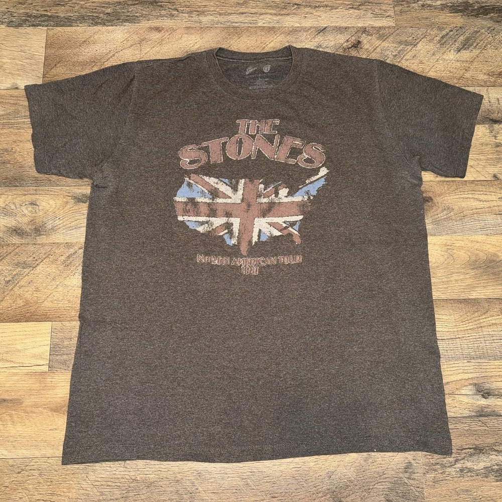 THE ROLLING STONES 1981 NORTH AMERICAN TOUR T-SHIRT Mens Large